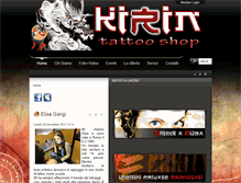 Tablet Screenshot of kirintattoo.it